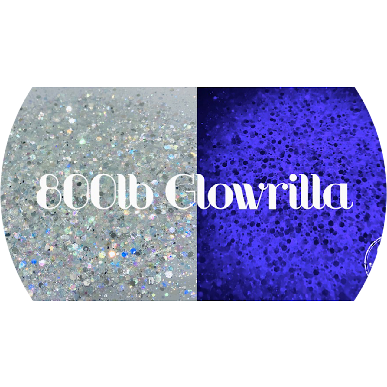 Polyester Glitter - 800lb Glowrilla - Glow in the Dark by Glitter Heart Co.™